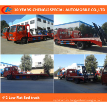 Low Price Flatbed Truck Dongfeng 4X2 Captain Wreck Truck